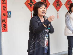 修平科大迎春納福春聯大放送　墨香飄揚迎新年 新聞相片