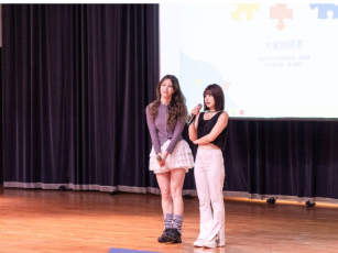 從應援台到人生舞台　群群在修平分享專業日常 新聞相片