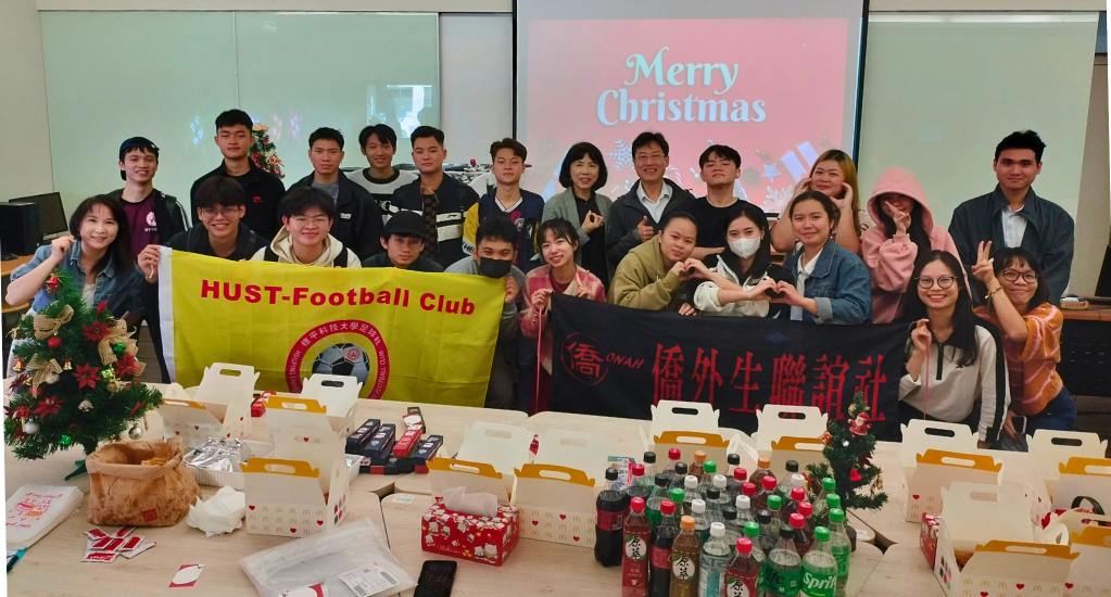 僑外社攜手足球社舉辦聖誕感恩交流活動　陪伴境外學生感受校園溫暖 詳細內容
